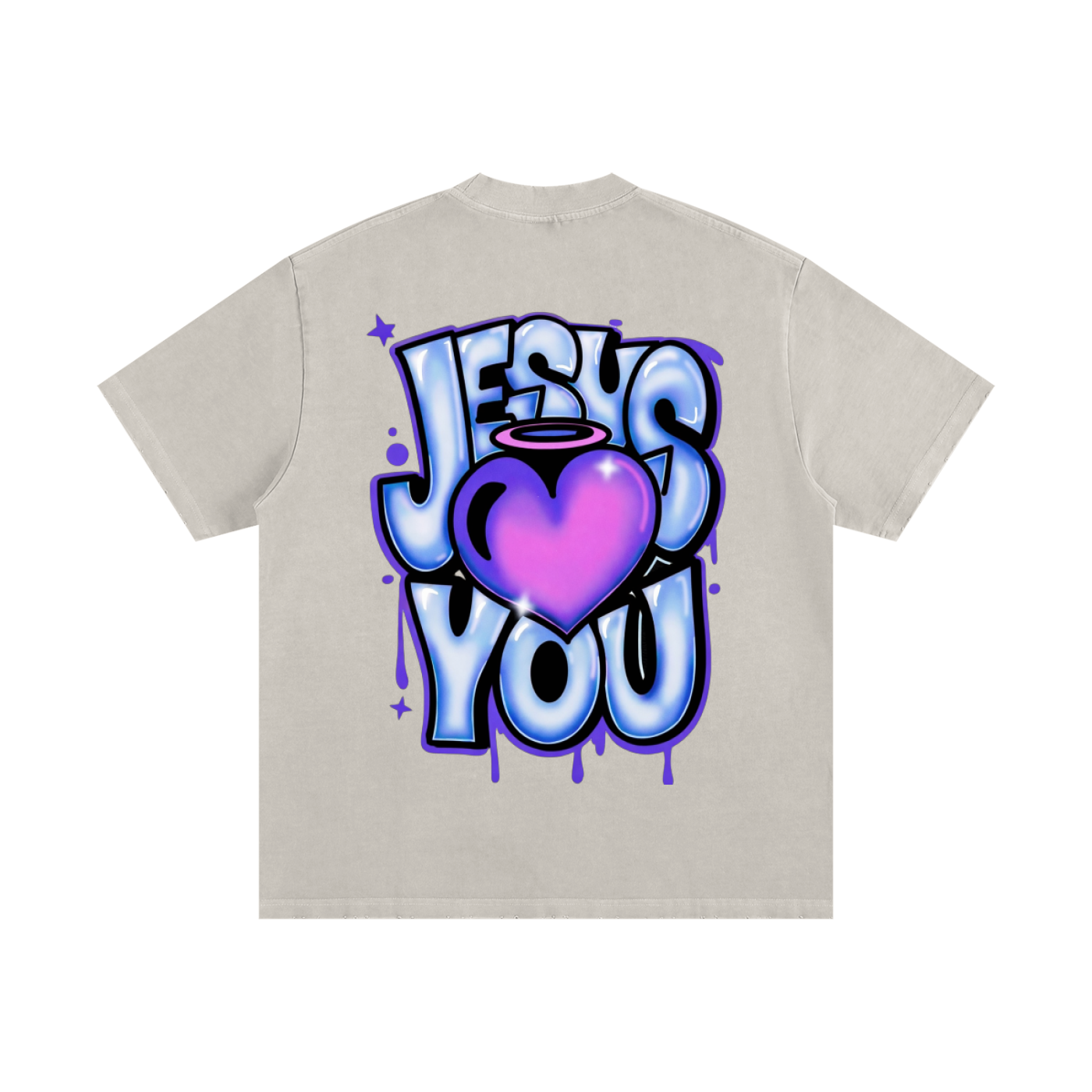 Heavyweight Vintage Washed Frayed T-Shirt