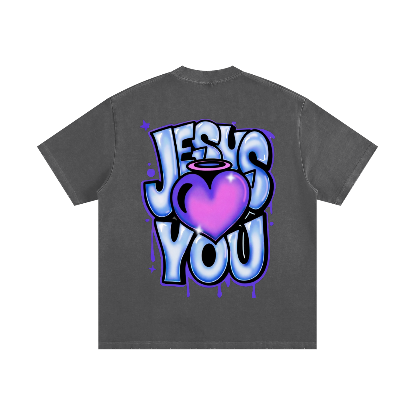 Heavyweight Vintage Washed Frayed T-Shirt