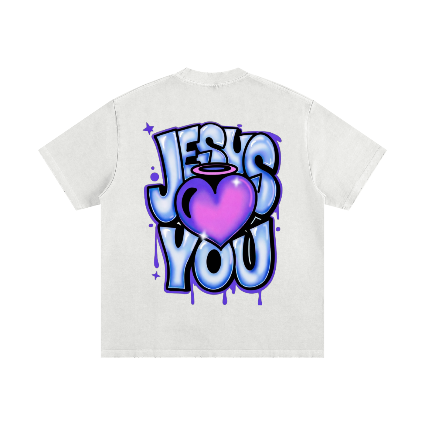 Heavyweight Vintage Washed Frayed T-Shirt